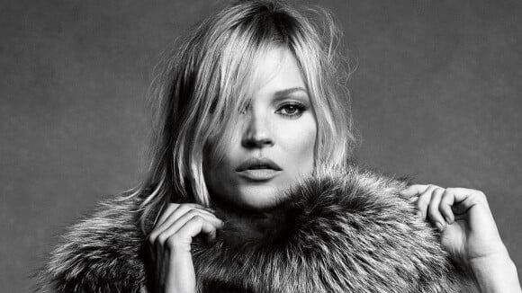 Kate Moss intemporelle : Muse en noir et blanc, elle ne vieillit pas !