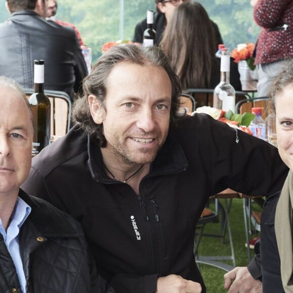 Philippe Candeloro lors de la deuxième journée du Trophée des Personnalités de Roland-Garros 2016, jeudi 2 juin 2016.