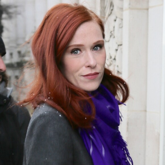 Exclusif - Audrey Fleurot - Arrivées de people au défilé de mode "Leonard" collection prêt-à-porter Automne Hiver 2016/2017 lors de la fashion week à Paris le 7 mars 2016. © CVS-Veeren/Bestimage