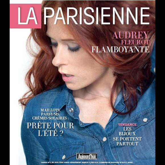 Audrey Fleurot en couverture de La Parisienne, daté du 4 juin 2016.