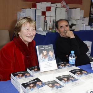 Marisa Bruni Tedeschi et Richard Bohringer - Inauguration du Festival du livre à Nice le 3 juin 2016.