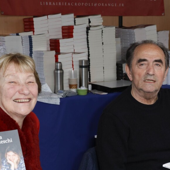 Marisa Bruni Tedeschi et Richard Bohringer - Inauguration du Festival du livre à Nice le 3 juin 2016.