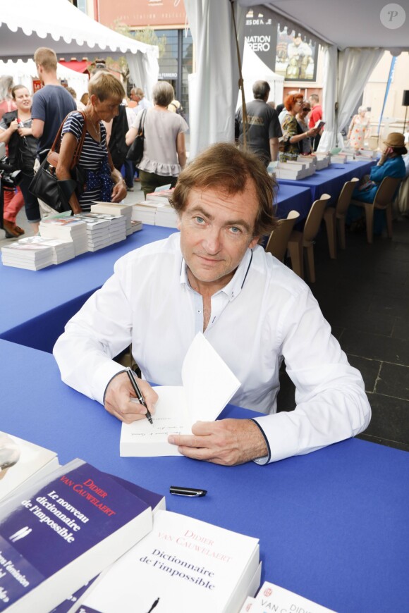 Didier Van Cauwelaert - Inauguration du Festival du livre à Nice le 3 juin 2016.