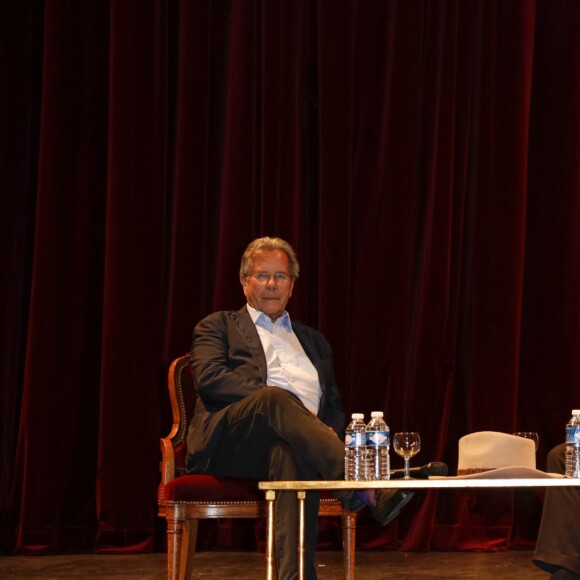 Jean-Louis Debré et Franz-Olivier Giesbert - Inauguration du Festival du livre à Nice le 3 juin 2016.