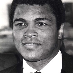 Mohamed Ali à Cannes en 1980.