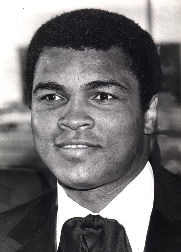 Mohamed Ali à Cannes en 1980.