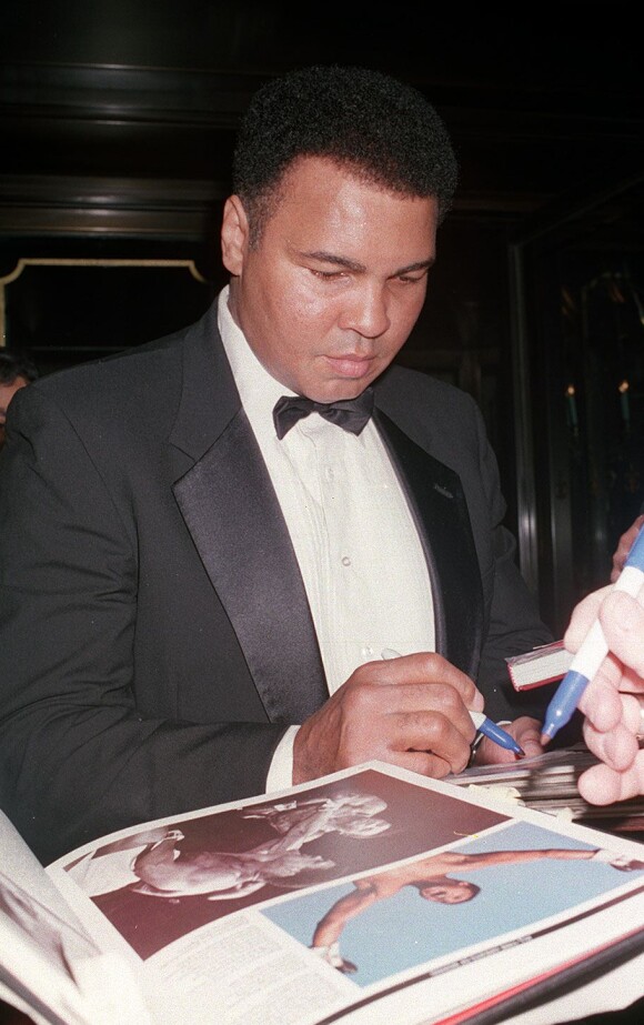 Mohamed Ali à New York en 1998.