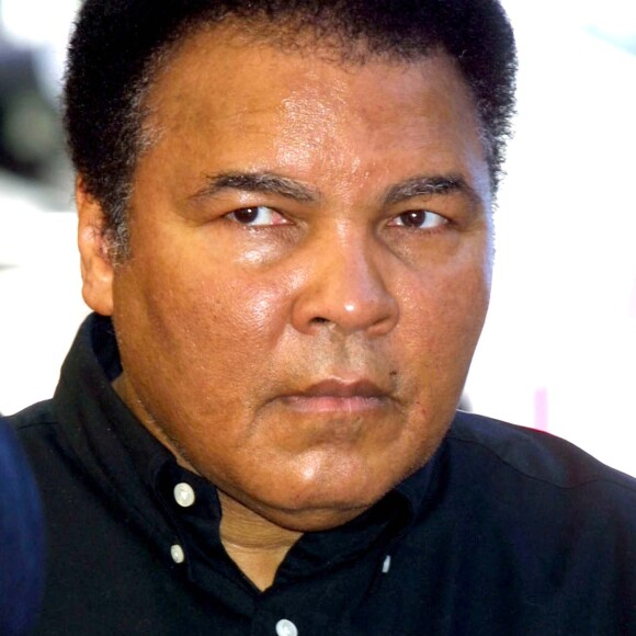 Mohamed Ali à Los Angeles en janvier 2002.