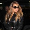 Mariah Carey se rend aux studios de MTV à New York le 12 février 2014.