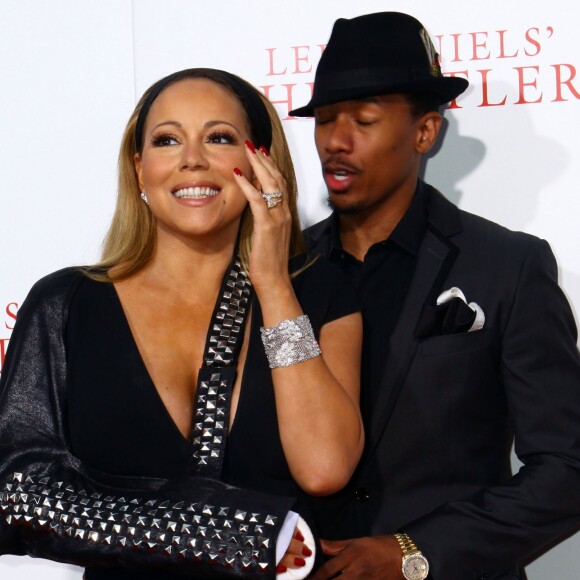 Nick Cannon et Mariah Carey - Premiere du film "The Butler" (Le Majordome) à New York, le 5 août 2013.