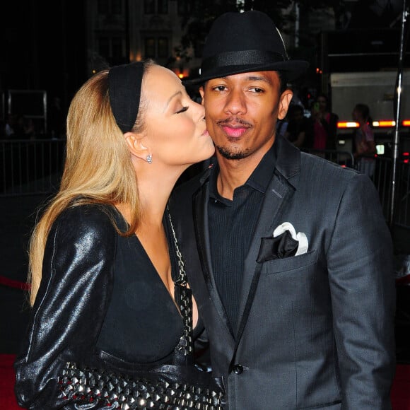 Nick Cannon et Mariah Carey - Premiere du film "The Butler" (Le Majordome) à New York, le 5 août 2013.