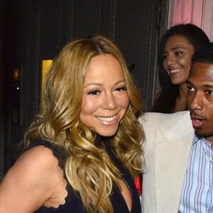 Mariah Carey et Nick Cannon à la soirée "Project Canvas Art Gallery" à New York. Le 11 mai 2012