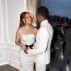 Mariah Carey et Nick Cannon fêtent leur 4ème année de mariage à Paris. Le 8 mars 2012