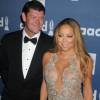 James Packer et sa fiancée Mariah Carey - 27ème soirée annuelle Glaad Media à The Waldorf-Astoria à New York. Le 14 mai 2016