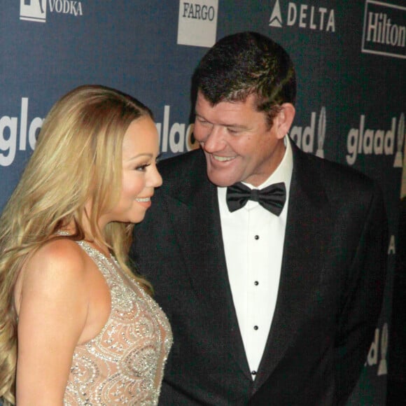 Mariah Carey et James Packer à la 27ème soirée annuelle Glaad Media à The Waldorf-Astoria à New York. Le 14 mai 2016