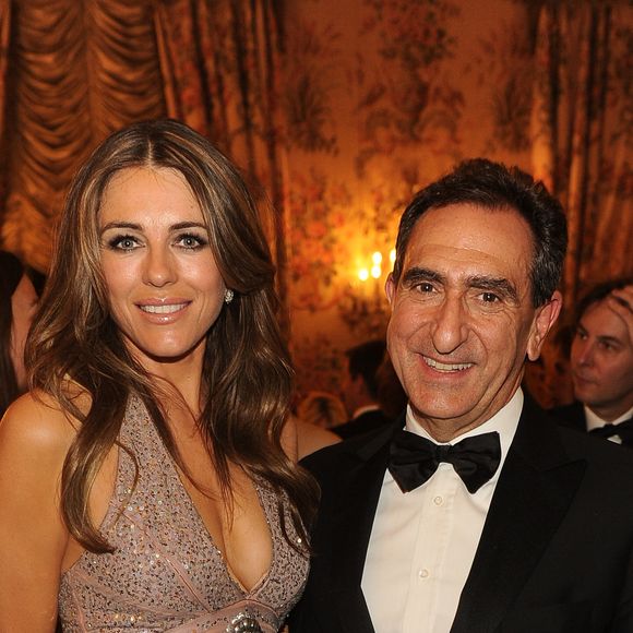 Exclusif - Elizabeth Hurley (Liz), Carlo Fuortes au cocktail Valentino à Rome. Le 21 mai 2016