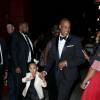 Blue Ivy et Jay Z arrivent à l'Hammerstein Ballroom pour assister aux CFDA Fashion Awards 2016. New York, le 6 juin 2016.