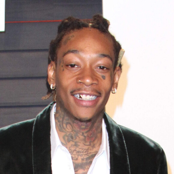 Wiz Khalifa à la soirée "Vanity Fair Oscar Party" après la 88ème cérémonie des Oscars à Hollywood, le 28 février 2016.