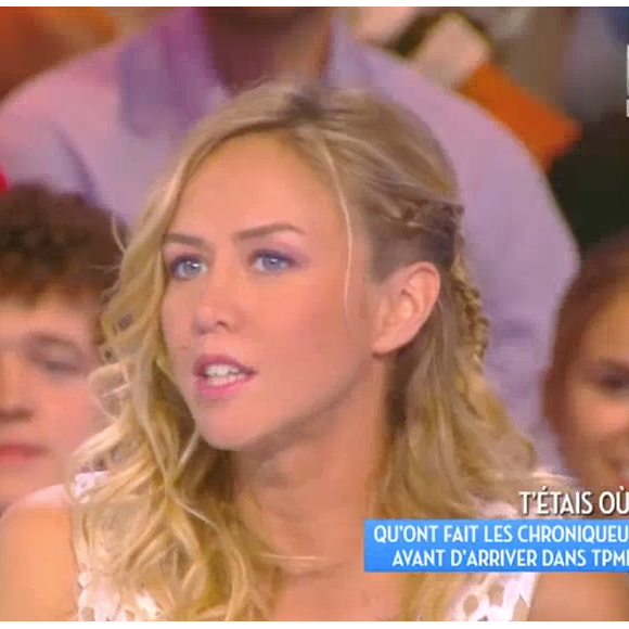 Enora Malagré fait des confidences coquines dans "Touche pas à mon poste" sur D8. Le 8 juin 2016.