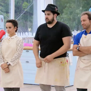Alizée gagnante du concours "Le Meilleur pâtissier" spécial célébrités sur M6. Le 8 juin 2016.