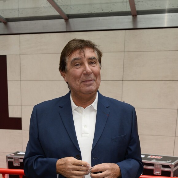 Jean-Pierre Foucault - Conference de presse de rentree de RTL a Paris le 10 septembre 2013.