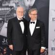 John Williams et Steven Spielberg - Soirée "44th Life Achievement Award Gala" en l'honneur de John Williams à Hollywood, le 9 juin 2016
