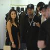 Tyga et sa petite amie Demi Rose font du shopping chez Saint Laurent avant d'aller diner en amoureux à Cannes, le 20 mai 2016