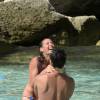 Flavia Pennetta et Fabio Fognini à Ibiza en septembre 2012. Le couple s'est marié le 11 juin 2016 en Italie.
