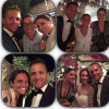 Domenico Criscito au mariage de Flavia Pennetta et Fabio Fognini le 11 juin 2016 en Italie, photo Instagram.
