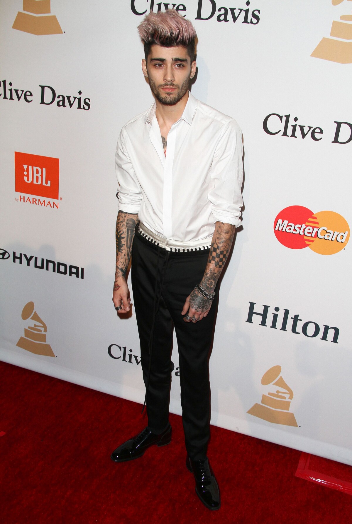 Photo Zayn Malik Soirée De Gala Clive Davis Pre Grammy à Lhôtel Hilton De Beverly Hills Le 