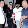 Gigi Hadid et Zayn Malik à la sortie de l'appartement de Gigi à New York, le 10 juin 2016