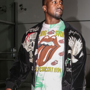 Kim Kardashian et son mari Kanye West arrivent à l'aéroport de Roissy-Charles-de-Gaulle, puis vont déjeuner au restaurant "L'Avenue" à Paris, le 13 juin 2016.