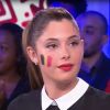 Coralie Porrovecchio des "Anges 8" soutient la Belgique dans le "Mad Mag" de NRJ12, lundi 13 juin 2016
