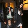 Kim Kardashian et son mari Kanye West sont allés voir "The Lion King" avec leur fille North West à New York, le 5 juin 2016