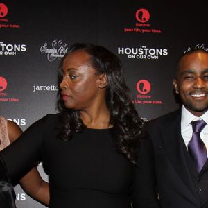 Cissy Houston, Pat Houston, Nick Gordon, Bobbi Kristina Brown a l'avant-premiere de leur nouvelle emission de tele-realite 'The Houstons On Our Own' a New York le 22 octobre 2012