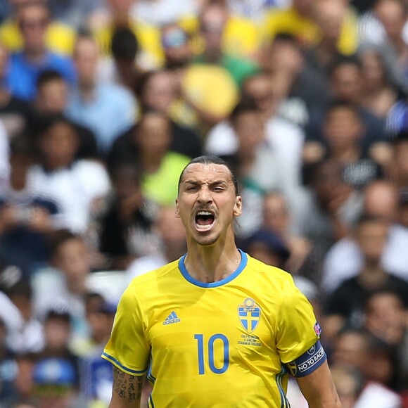 Zlatan Ibrahimovic lors du match Italie - Suède cau Stadium de Toulouse. Toulouse, le 17 juin 2016. © Cyril Moreau/Bestimage