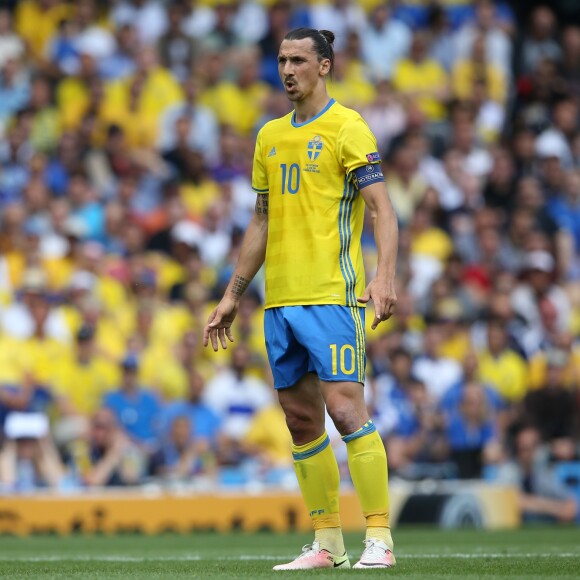 Zlatan Ibrahimovic lors du match Italie - Suède cau Stadium de Toulouse. Toulouse, le 17 juin 2016. © Cyril Moreau/Bestimage