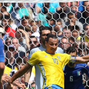 Zlatan Ibrahimovic lors du match Italie - Suède cau Stadium de Toulouse. Toulouse, le 17 juin 2016. © Cyril Moreau/Bestimage