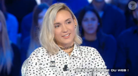 Natoo face à Thierry Ardisson dans "Salut les terriens", le 18 juin 2016 sur Canal+.