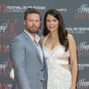 Jacob Young et sa femme Christen Steward - Photocall de la soirée d'anniversaire du 55ème festival de télévision de Monte-Carlo à Monaco. Le 16 juin 2015