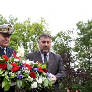 Alain Delon participe aux commémorations du 76e anniversaire de l'Appel du 18 juin prononcé par le Général de Gaulle en 1940 à Colombey-les-deux-Eglises, le 18 Juin 2016. © Dominique Jacovides/Bestimage French