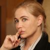 Exclusif - Emmanuelle Béart - Conférence de presse de l'agence Ôvoyages et Thalasso N°1 pour la présentation du nouveau concept de ses 10 clubs en nouveaux clubs chics pour l'été 2016 en Grèce et au Maroc : "Ôclub chic" (Hôtel 5), "Ôclub pour tous" (Hôtel 4) et "Ôclub adults only" à l'hôtel Park Hyatt Vendôme à Paris. Le 27 janvier 2016 © Denis Guignebourg / Bestimage