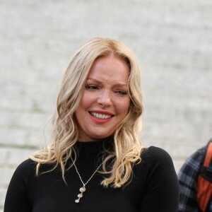 Katherine Heigl sur le tournage du film "Doubt" à New York. Le 14 octobre 2015 © CPA / Bestimage