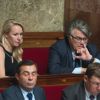Marion Maréchal-Le Pen et Gilbert Collard lors de la séance des questions au gouvernement à l'assemblée Nationale à Paris, le 7 juin 2016. © Lionel Urman/Bestimage