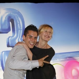 Enzo Onteniente, Sophie Mounicot - Avant-première du film "Camping 3", de Fabien Onteniente, sur les Champs Elysées au cinéma Gaumont Marignan, à Paris, le 23 juin 2016. © Alain Guizard23/06/2016 - Paris