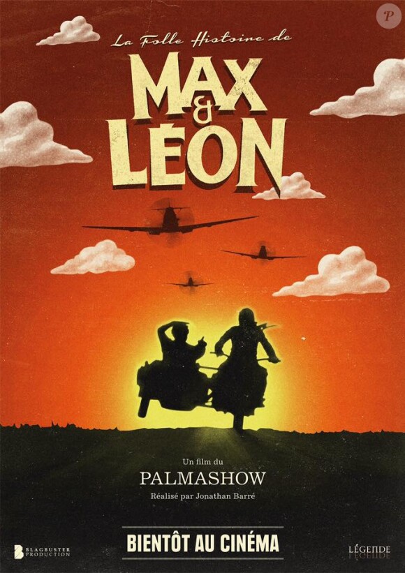 Affiche-teaser de La Folle histoire de Max et Léon