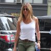 Jennifer Aniston dans la rue à New York, le 23 juin 2016.