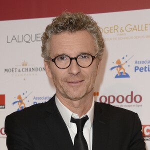 Denis Brogniart - Dîner de gala du 95ème Prix d'Amérique Opodo en soutien à l'association "Petits Princes" au Pavillon Vendôme à Paris. Le 30 janvier 2016 © Coadic Guirec / Bestimage