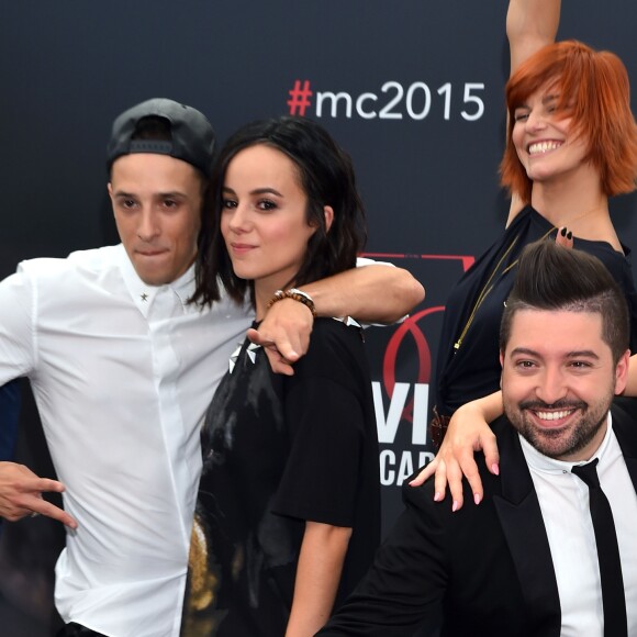 Grégoire Lyonnet et sa compagne Alizée - Jour 1 - Photocall lors du 55ème festival de télévision de Monte-Carlo à Monaco. Le 14 juin 2015