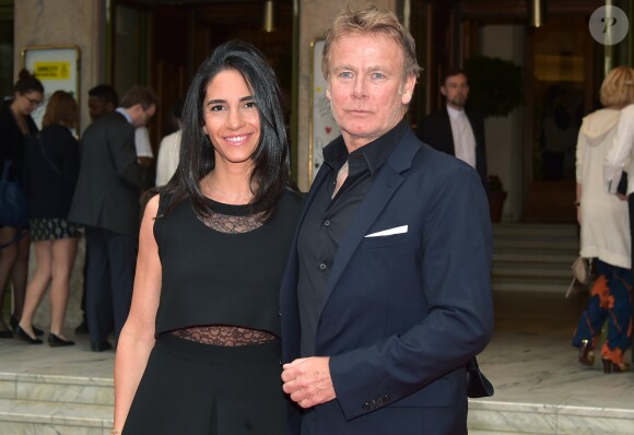 Franck Dubosc et sa femme Danièle - 22ème Gala "Musique contre l'oubli" au profit d'Amesty International au thêatre des Champs-Elysées à Paris le 28 juin 2016. © Giancarlo Gorassini / Bestimage